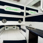 Luxury Boat Interior with Elegant Furnishings