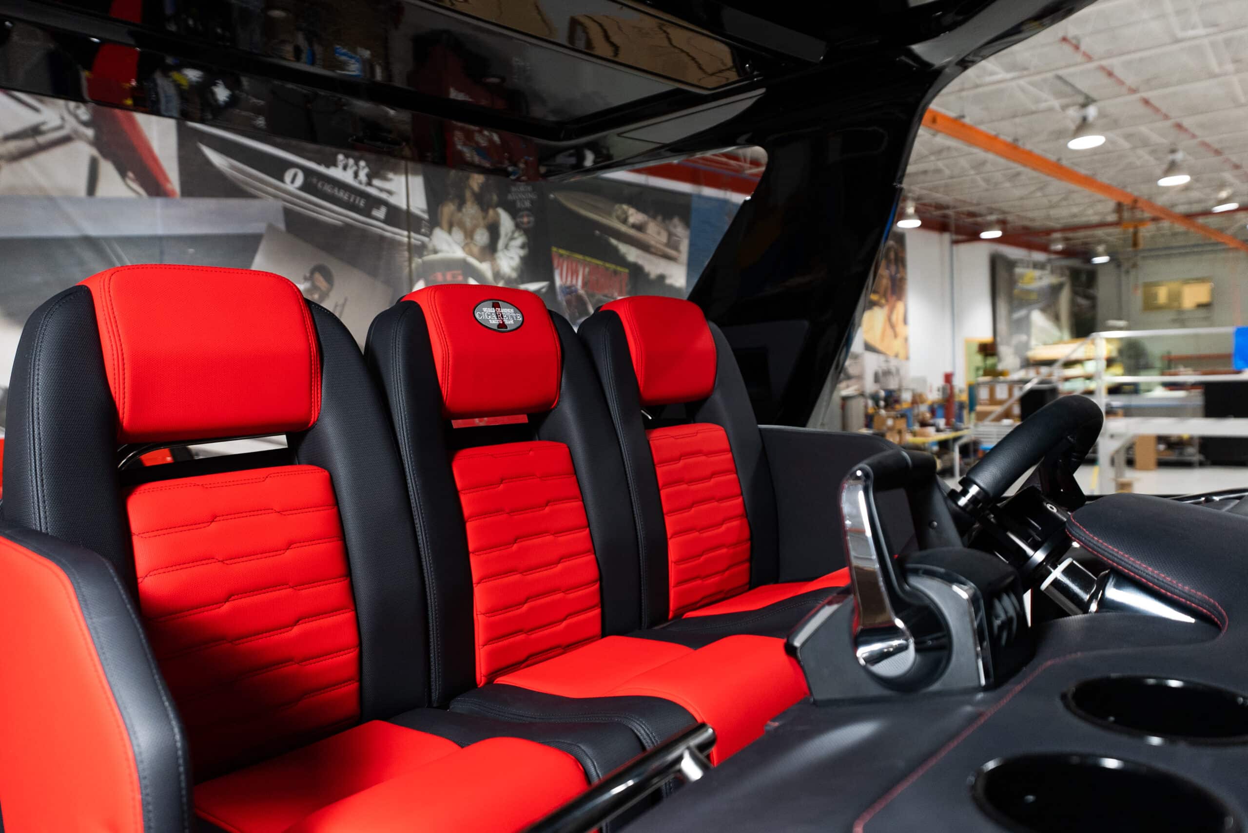 cigarette boat seats Inspired by Mercedes-Benz AMG Black Series Lap of Luxury - Poker